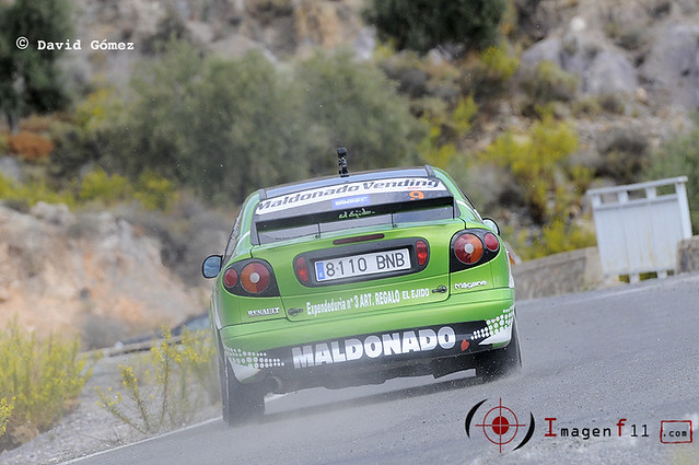 "Antonio Maldonado, Renault megane, Rallyesprint, Rally de Berja, 2011"