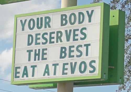 "Your body deserves the best"