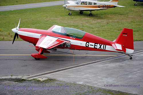 G-EXII Extra E.300 by Jersey Airport Photography