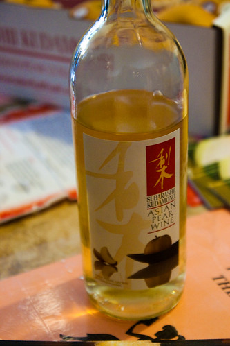 Subarashii Kudamodo Asian Pear Wine