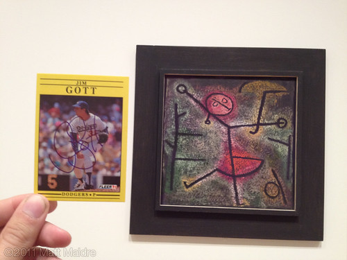 1991 Jim Gott and 1940 Paul Klee