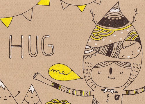 HUGGGGSSSSS by Pinkrain Indie Design