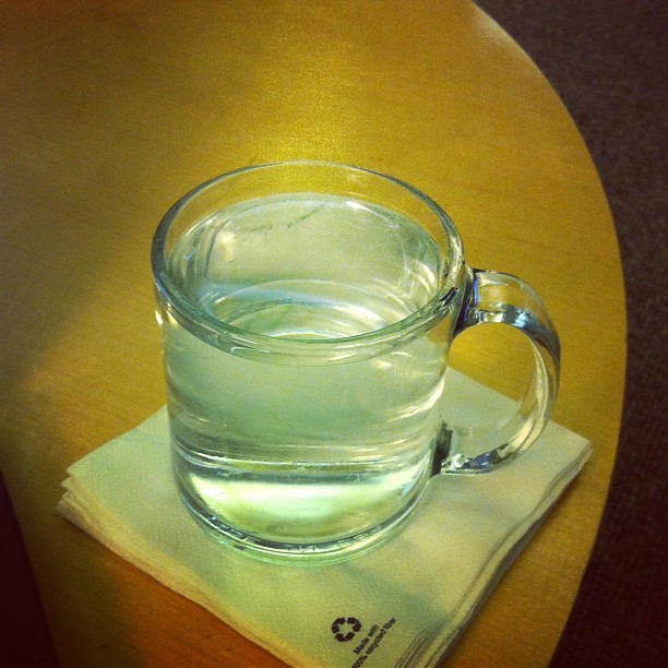 Diet lemonade in beer mug. #hudsonfilter