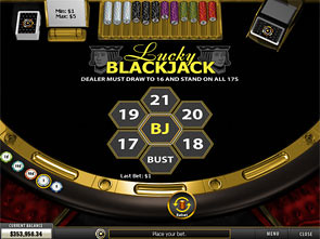 Lucky Blackjack game