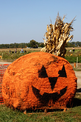 pumpkin-hay-bale