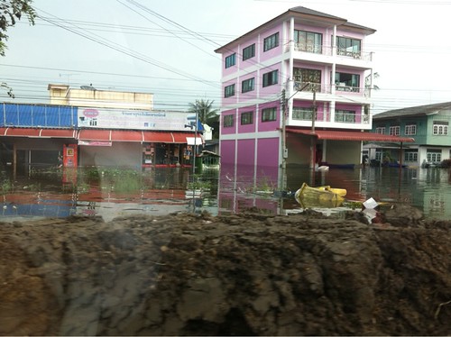 Flood 1 around Ayutthaya