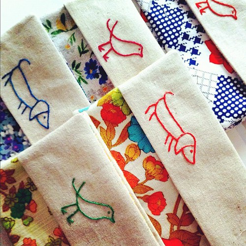 vintage fabric tissue holders for @BrisStyle eco market on Saturday