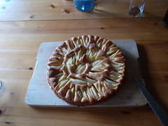 baked an apple pie at 2nd accomodation in Norway