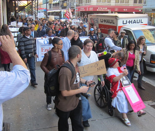 Occupy Wall Street - Washington Heights March