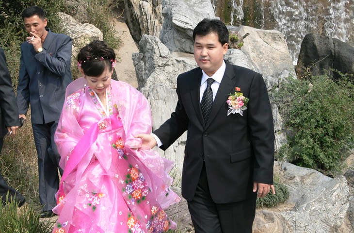 Свадебные фото в Пхеньяне