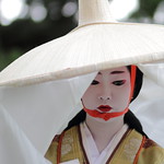 face / geisha / japan / kyoto / costume / hat / make up
