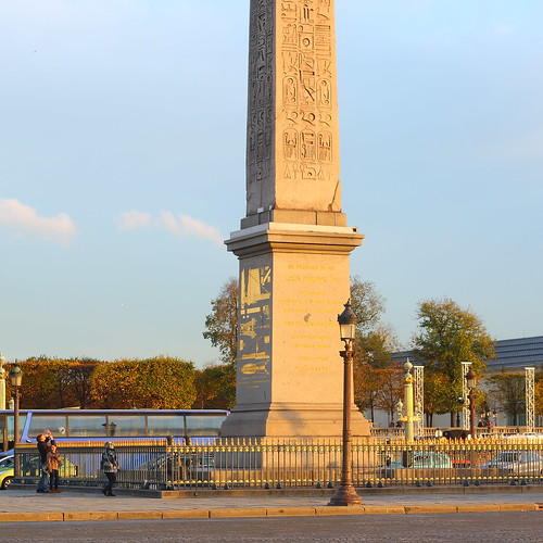 Luxor pillar, Place de la Concorde, Paris