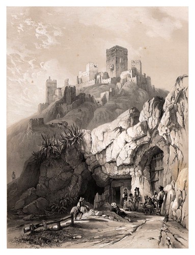 011-El castillo de Alcala de Guadaira-España artística y monumental..Tomo II- 1842-1850-Genaro Perez de Villa-Amil
