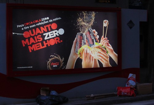 2011 Coca-Cola Zero Backlit Newstand Rio de Janeiro by roitberg