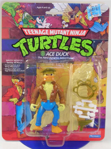 TEENAGE MUTANT NINJA TURTLES :: ACE DUCK  // ebay pic ii (( 1989 ))