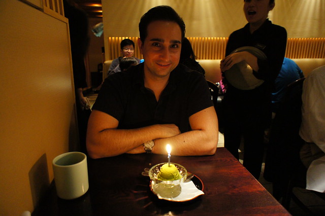 Ota Sushi - birthday candle