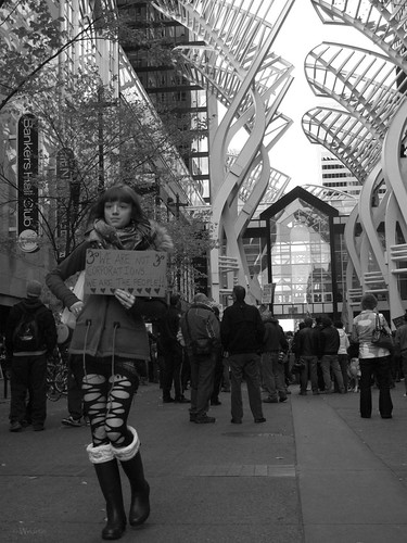 Occupy Calgary - we are people by Wanderfull1