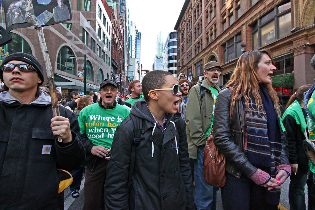 Occupy Toronto: Global Call for the Robin Hood Tax March (October 29, 2011)
