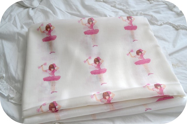 Little Ballerina Fabric Design