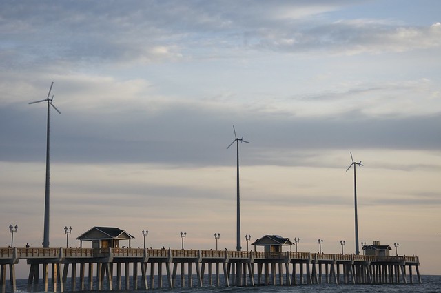 Jeanette's Pier windmills