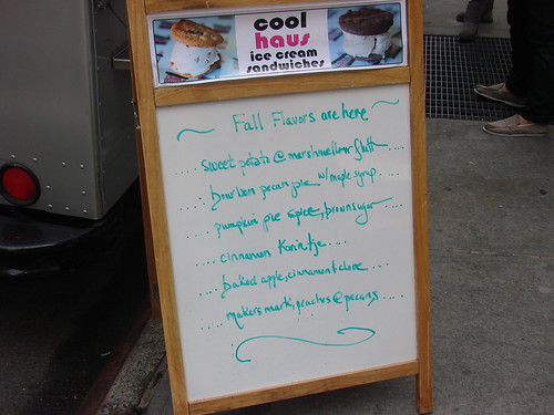 Coolhaus Fall Flavors