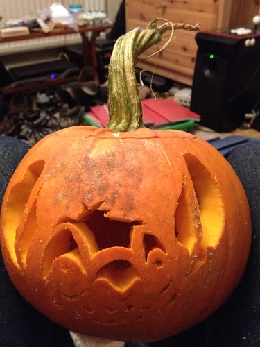 Stitch pumpkin