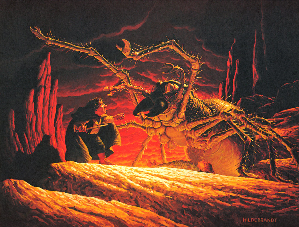 Tim and Greg Hildebrandt - Shelob, Lord Of The Rings