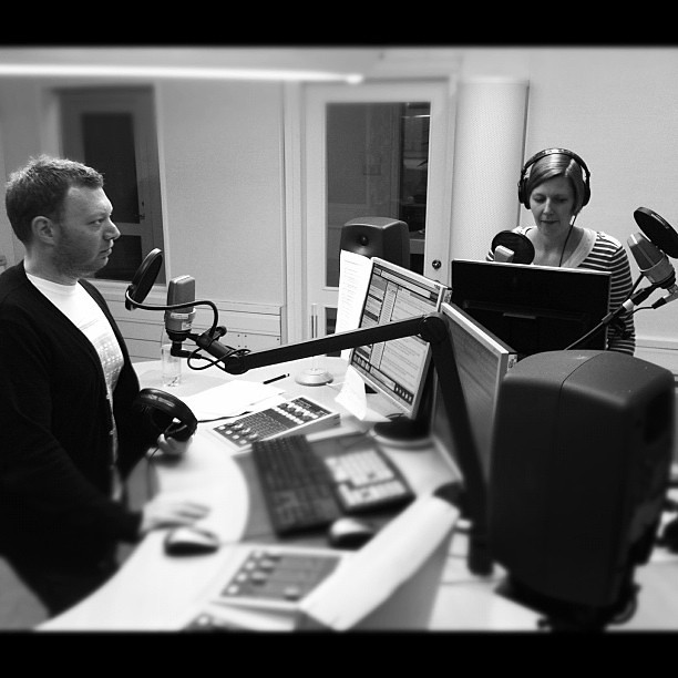 Radiomys med @boskr och @karinhallsten i #alltidnyheter tidigare idag.