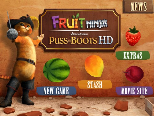 Fruit Ninja : Puss in Boots