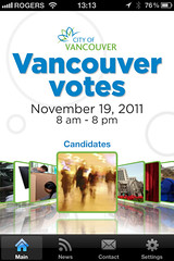 Vancouver Votes iPhone App