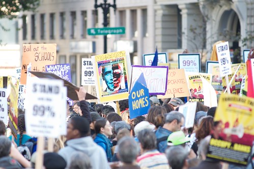 Occupy Oakland General Strike am rally 2