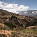 Il bel paesaggio sulla strada per Cochabamba