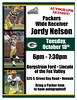 Stop by Bergstrom Ford Lincoln of the Fox Valley to get your Packers gear signed by JORDY NELSON on October 18th!