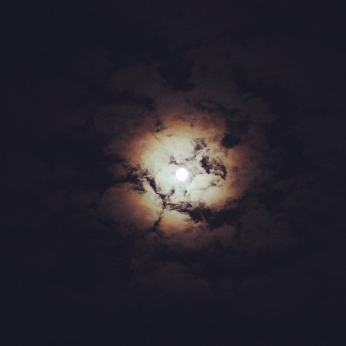 Eye of the moon tonight