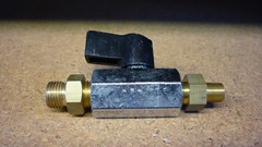 Cissell X358 control handle valve all steam iron X459