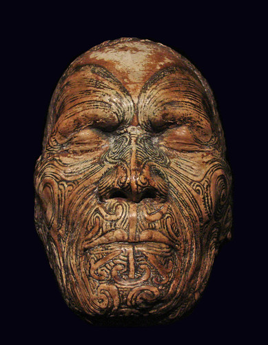 Moulage du visage de Wiremu Te Manewha (musée du Quai Branly) by dalbera