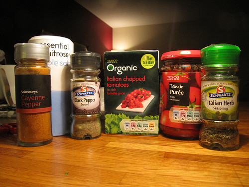 veg pasta sauce ingredients