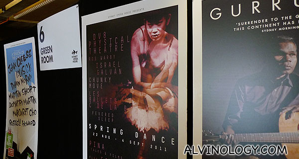 Various promotional posters