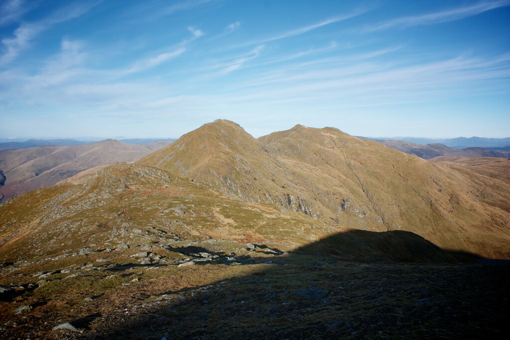 Creag an Fhithich, An Stuc and Meall Garbh