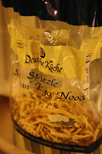 Deutsche Kuche Spaetzle noodles Aldi