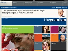 Guardian on the iPad