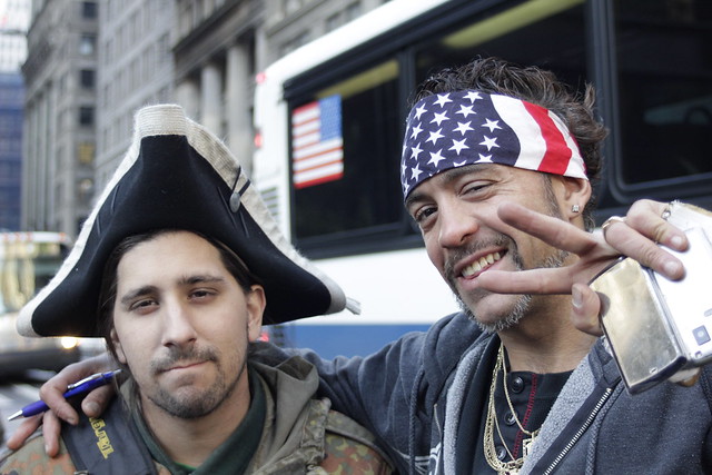 Men at Occupy Wall Street