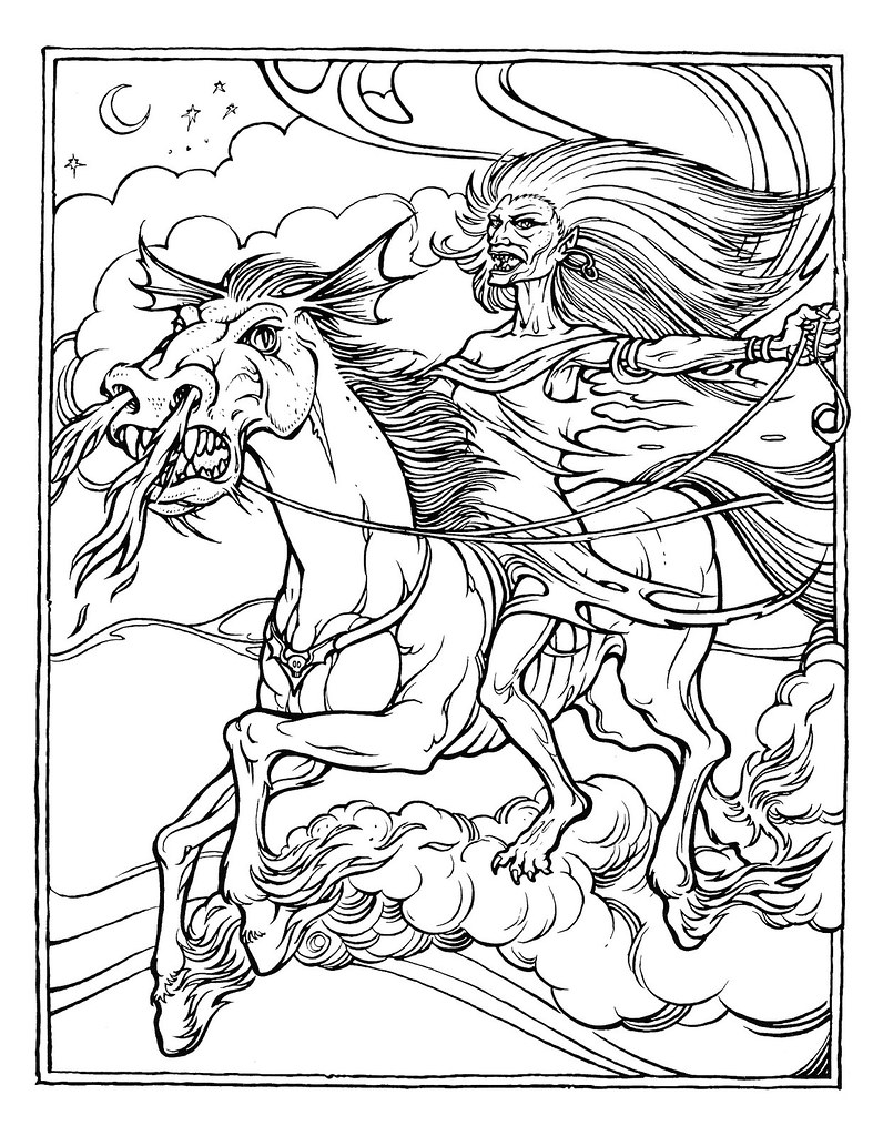 dungeons and dragons coloring pages - photo #13