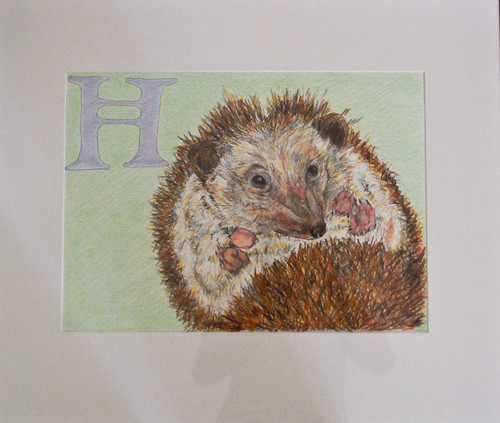 H is for Hedgehog by anklecemetery