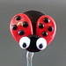 Single bead : Ladybug
