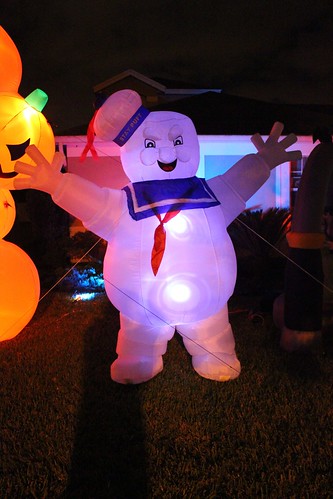 Stay Puft Marshmallow Man inflatable