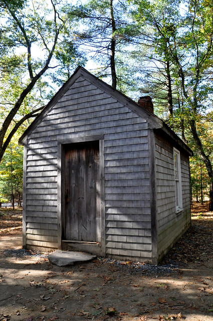 Thoreaus House, Walden Pond, Concord, Massachusetts