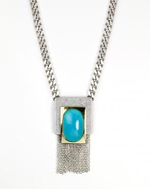 lunar blue necklace