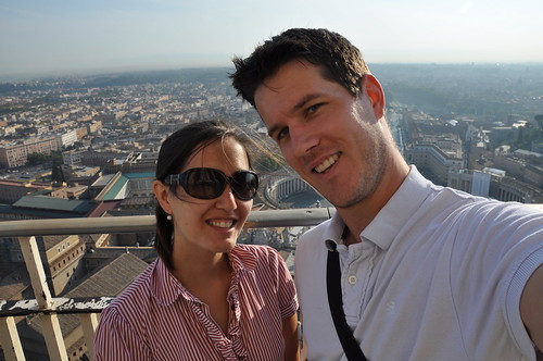 Us on top of Rome