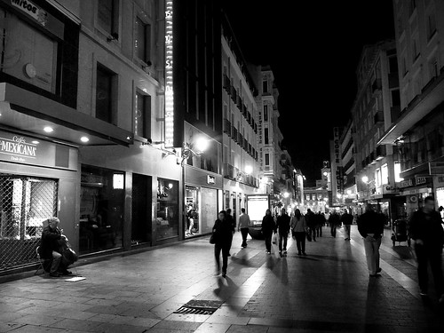 Madrid noche. by chusa
